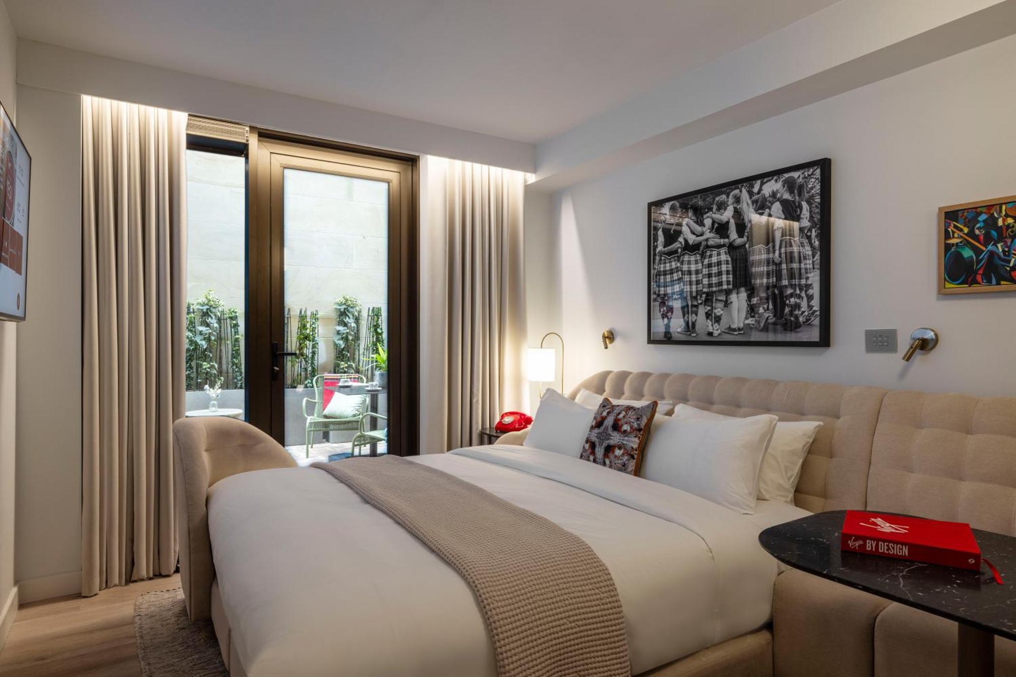Chambre Lit King-Size avec Terrasse